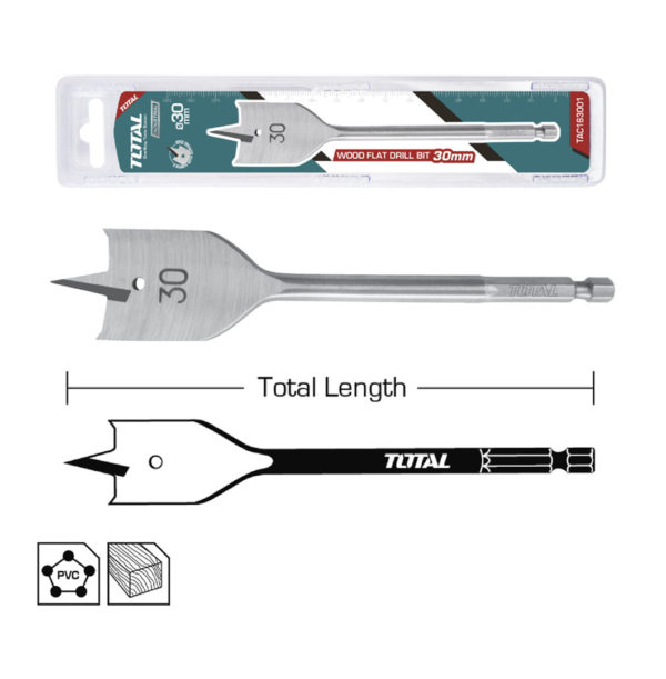 ดอกสว่านมือพระเจาะไม้ ขนาด 32 mm รุ่น TAC163201